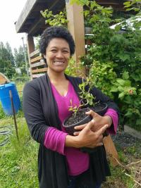 Wombyn's Wellness Garden Founder, Roberta Eaglehorse-Ortiz